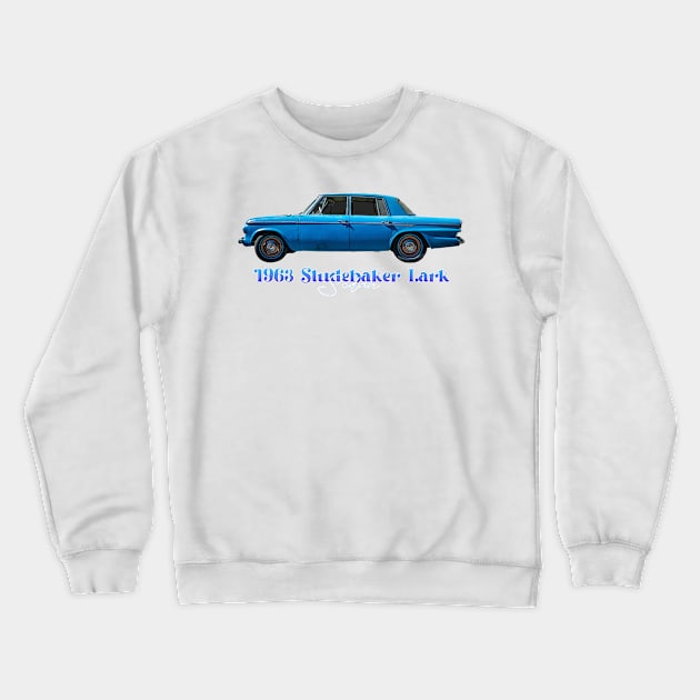 1963 Studebaker Lark Sedan Crewneck Sweatshirt by Gestalt Imagery